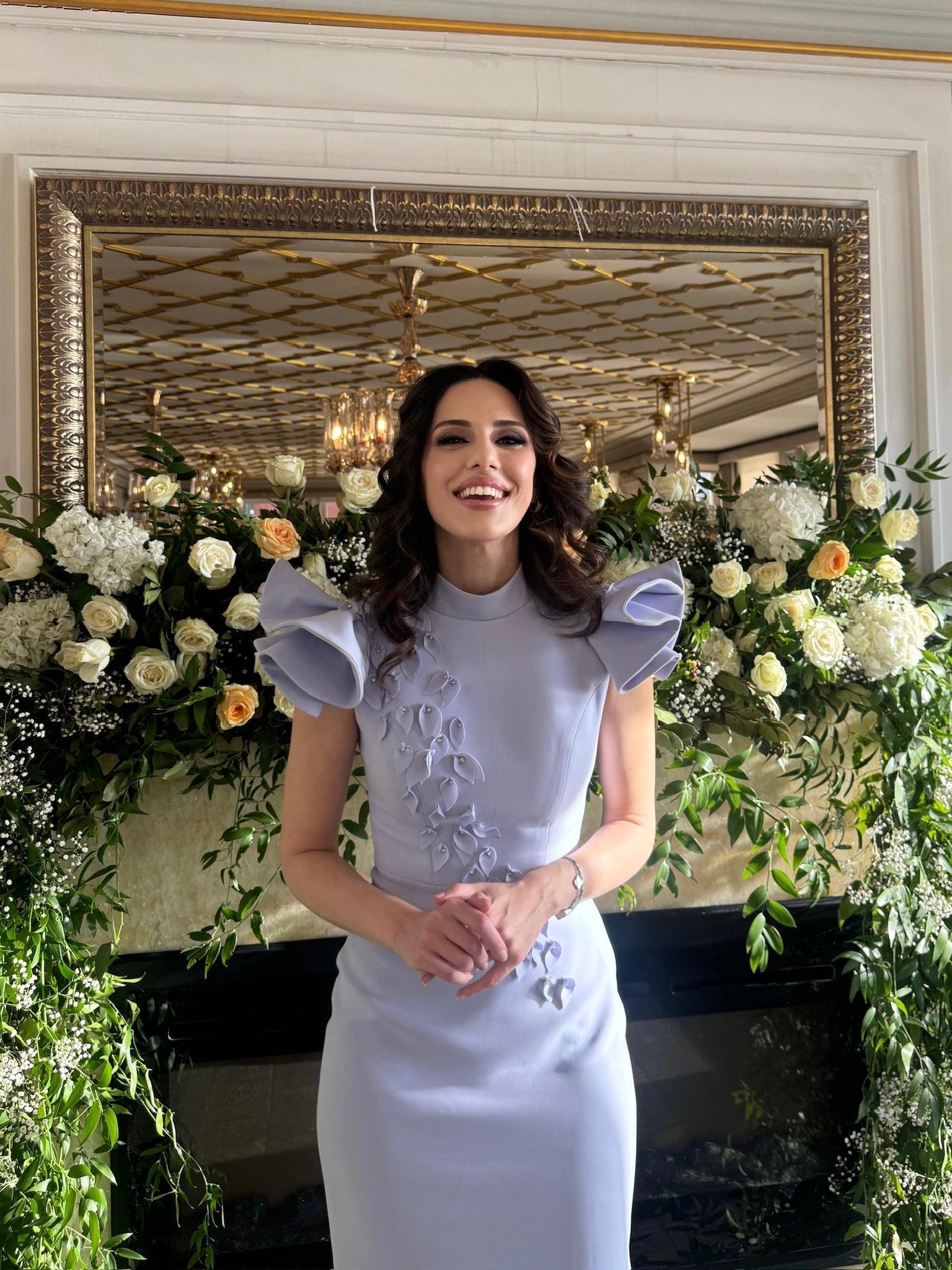 Lavender Kalem Elbise - MyRentalDress