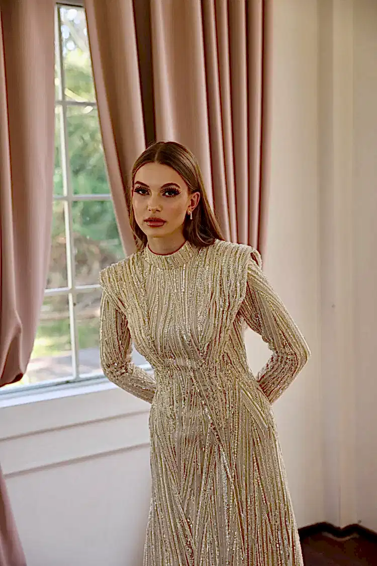 Loni İşlemeli Elbise - MyRentalDress