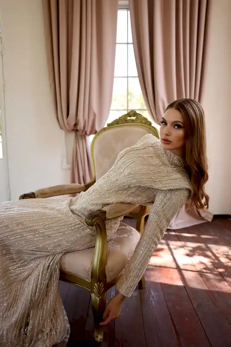 Loni İşlemeli Elbise - MyRentalDress