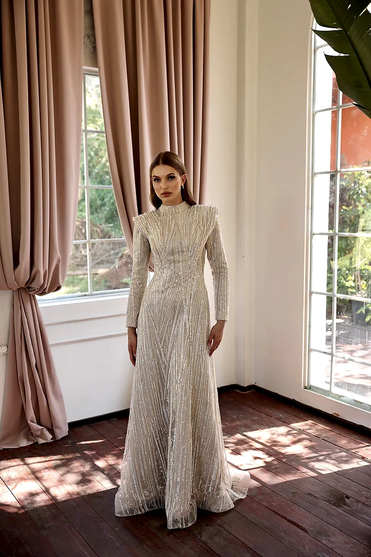 Loni İşlemeli Elbise - MyRentalDress