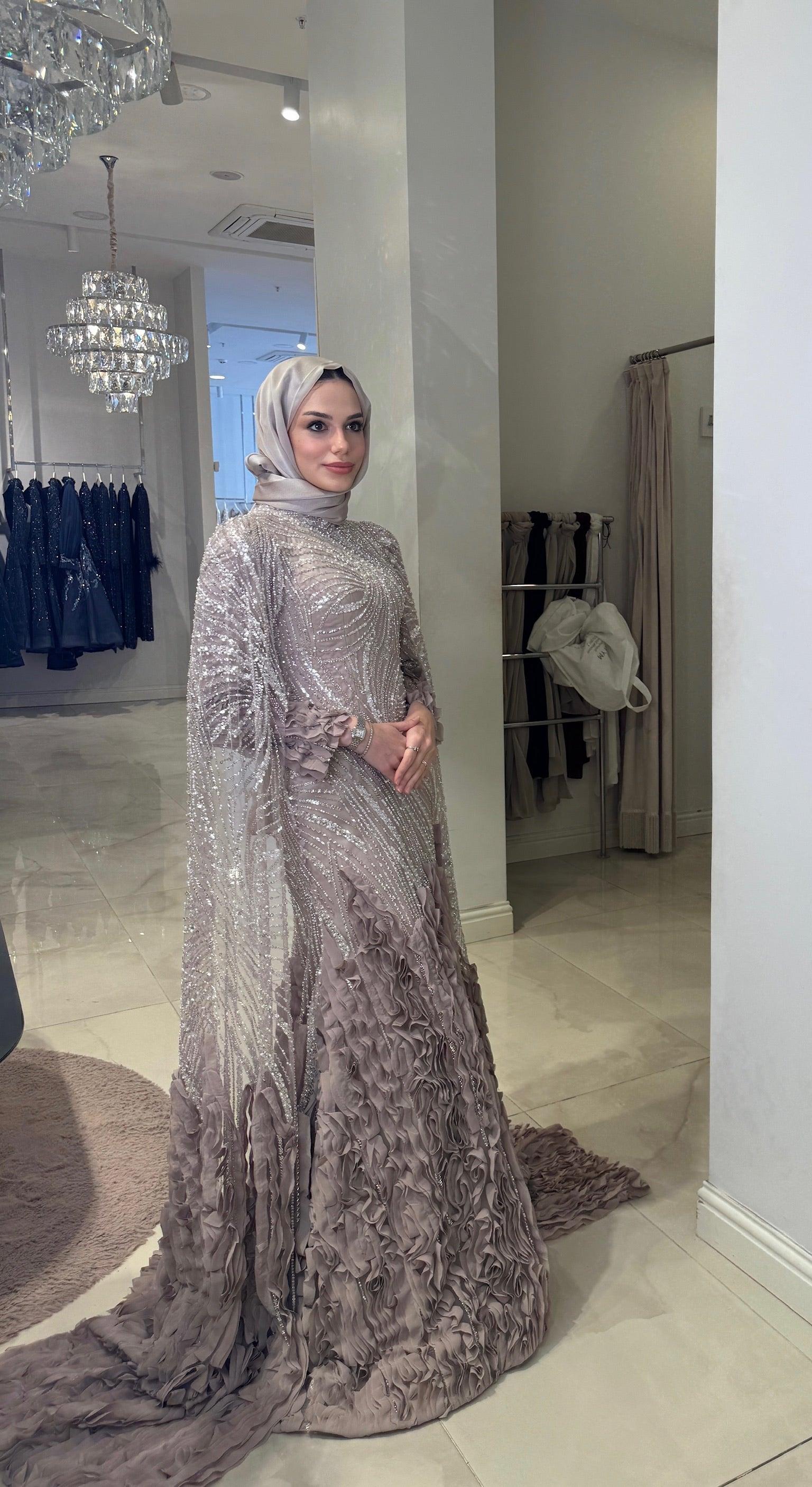 Revia Fırfırlı Elbise - MyRentalDress