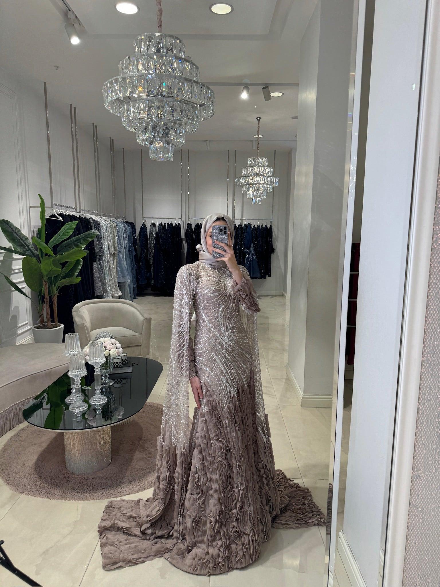 Revia Fırfırlı Elbise - MyRentalDress
