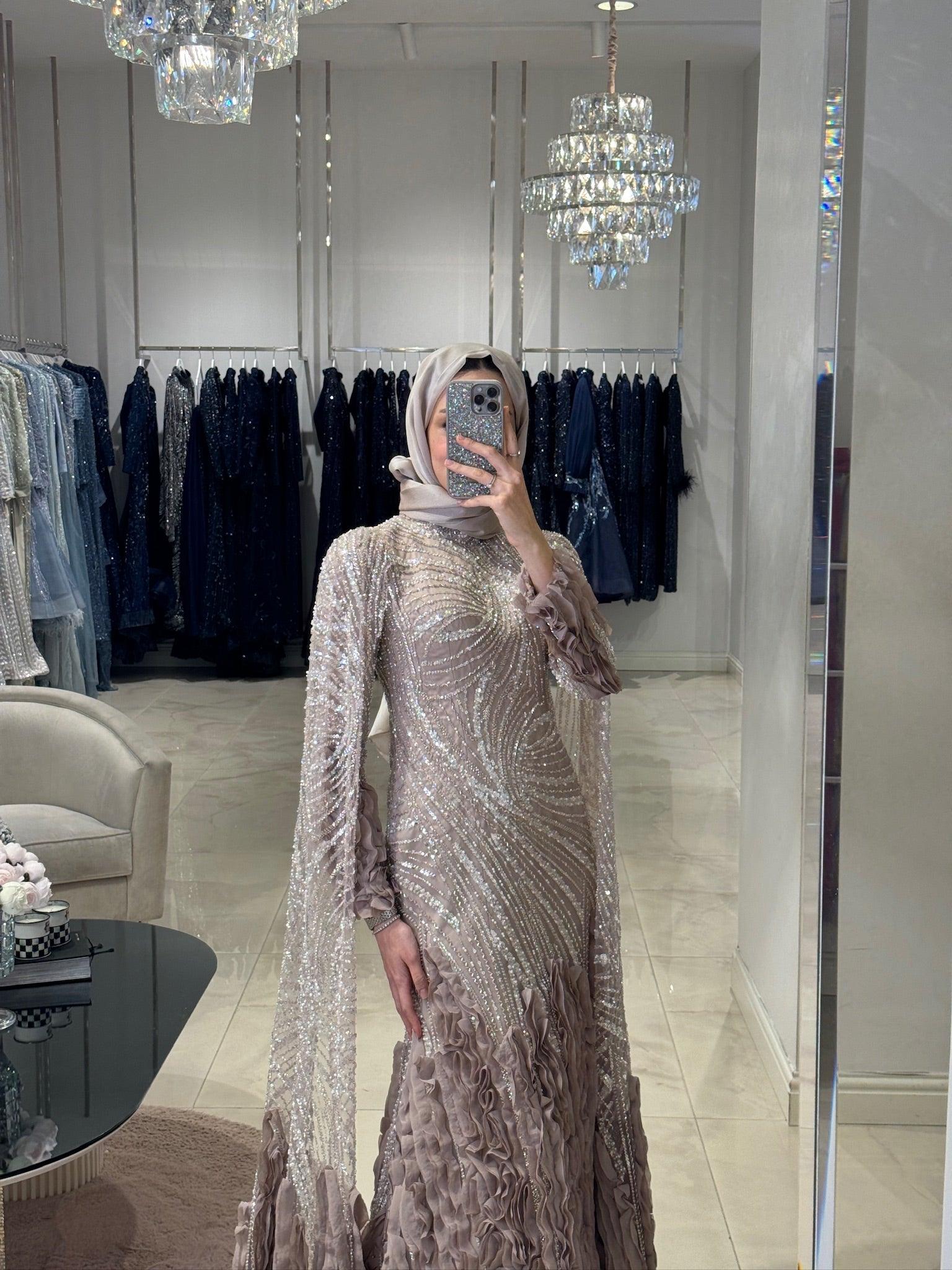 Revia Fırfırlı Elbise - MyRentalDress