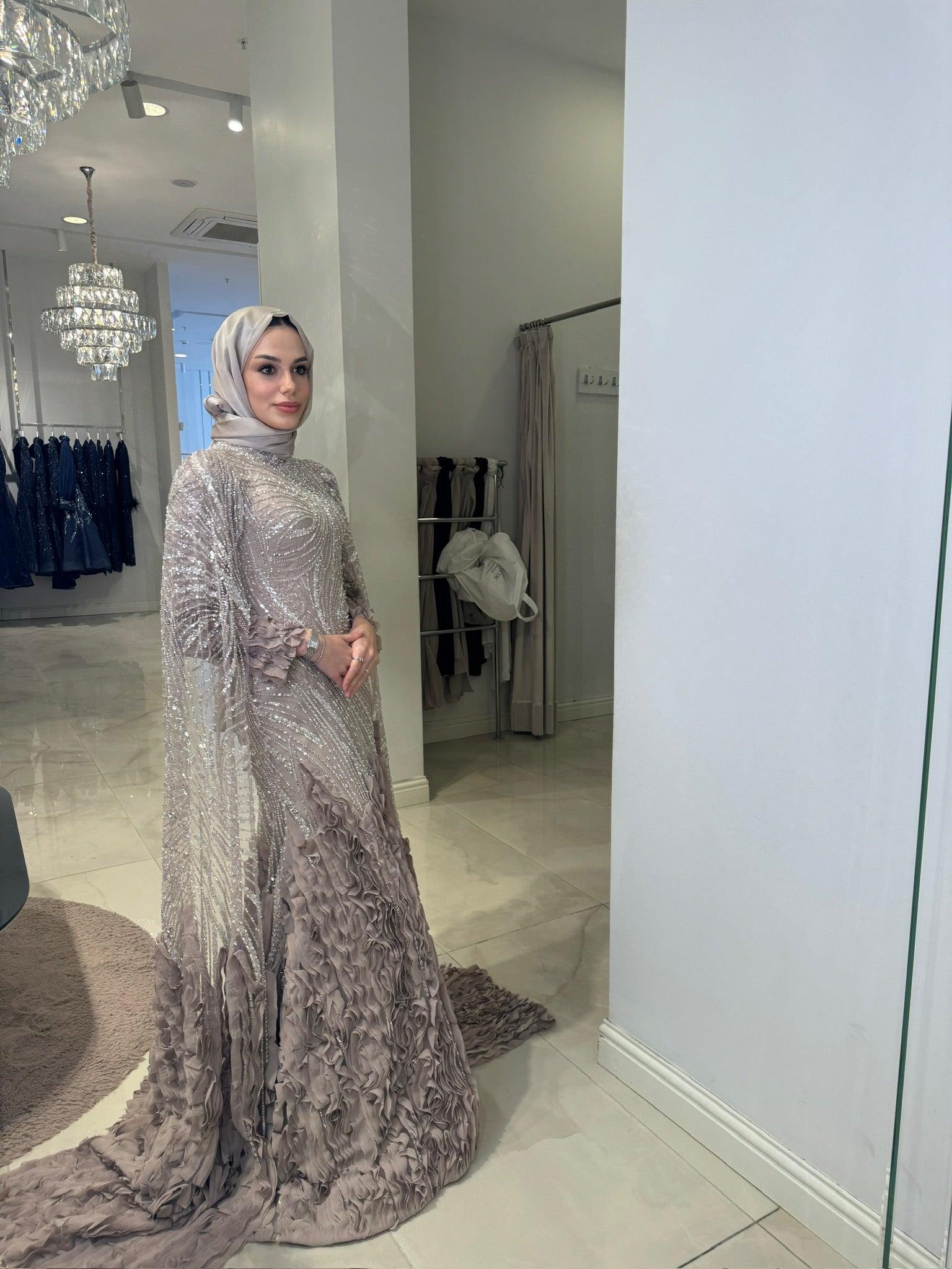 Revia Fırfırlı Elbise - MyRentalDress