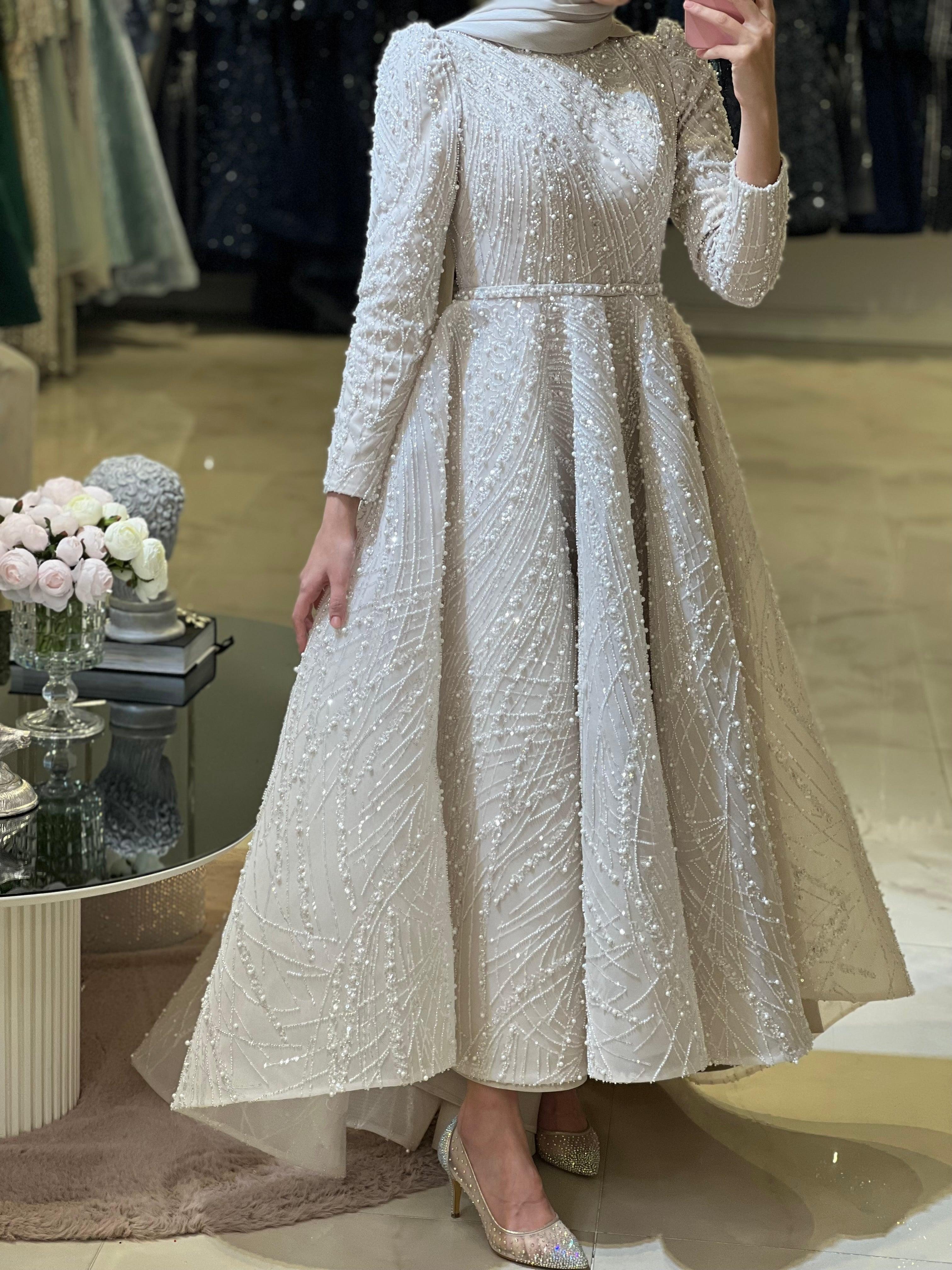 Abigale İncili Elbise - MyRentalDress
