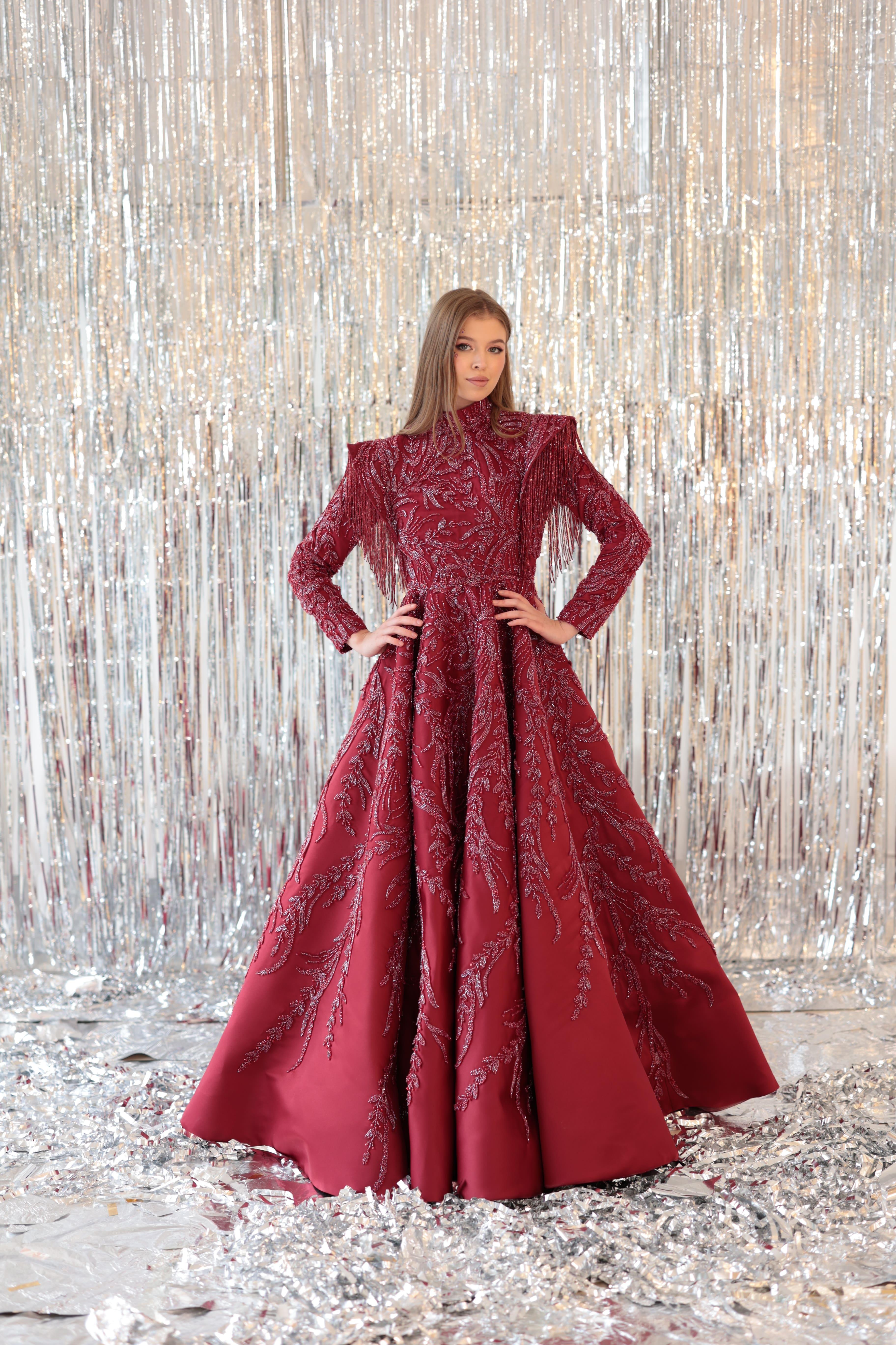 Darcy Omuz Detaylı Elbise - MyRentalDress