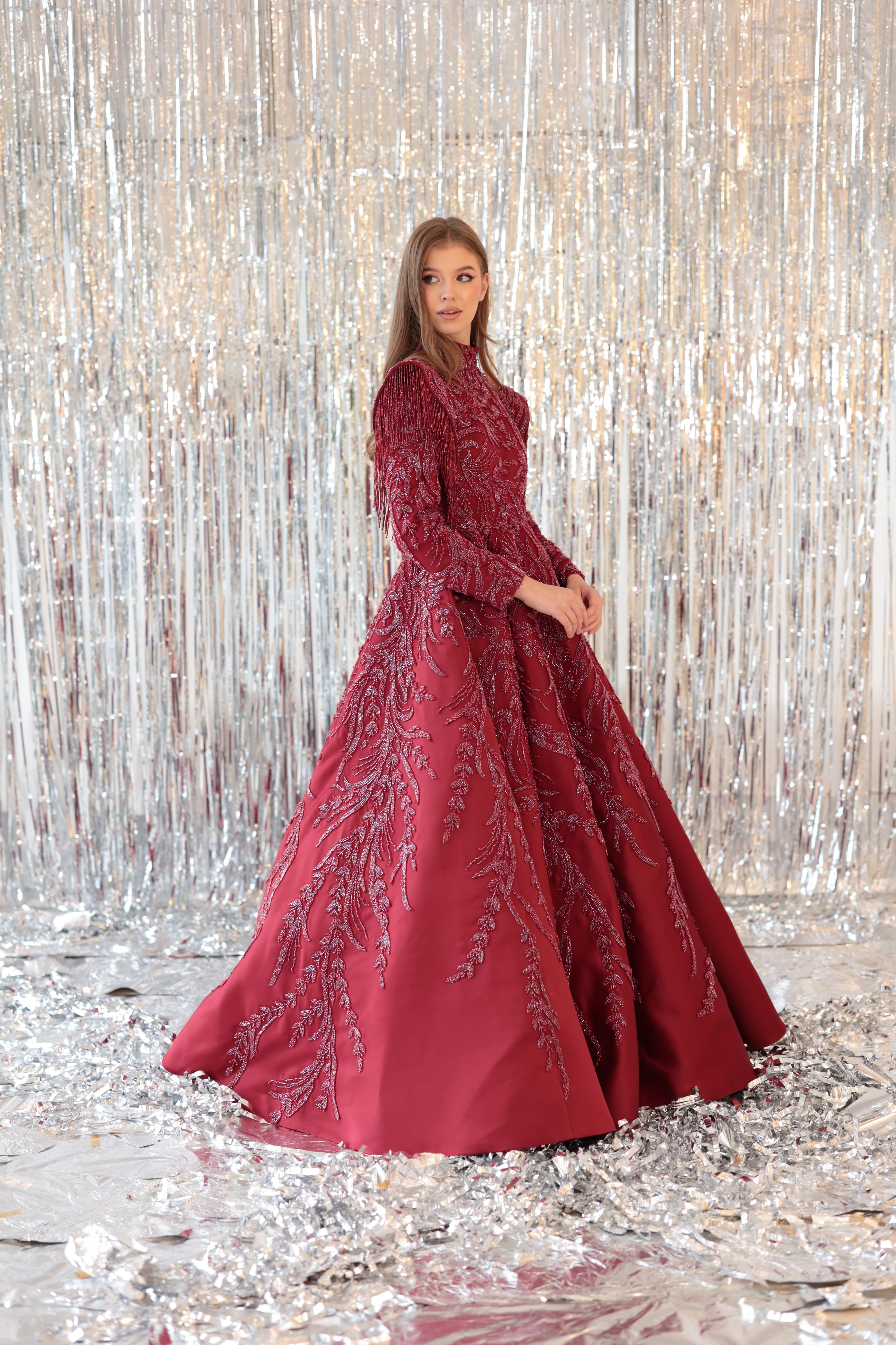 Darcy Omuz Detaylı Elbise - MyRentalDress