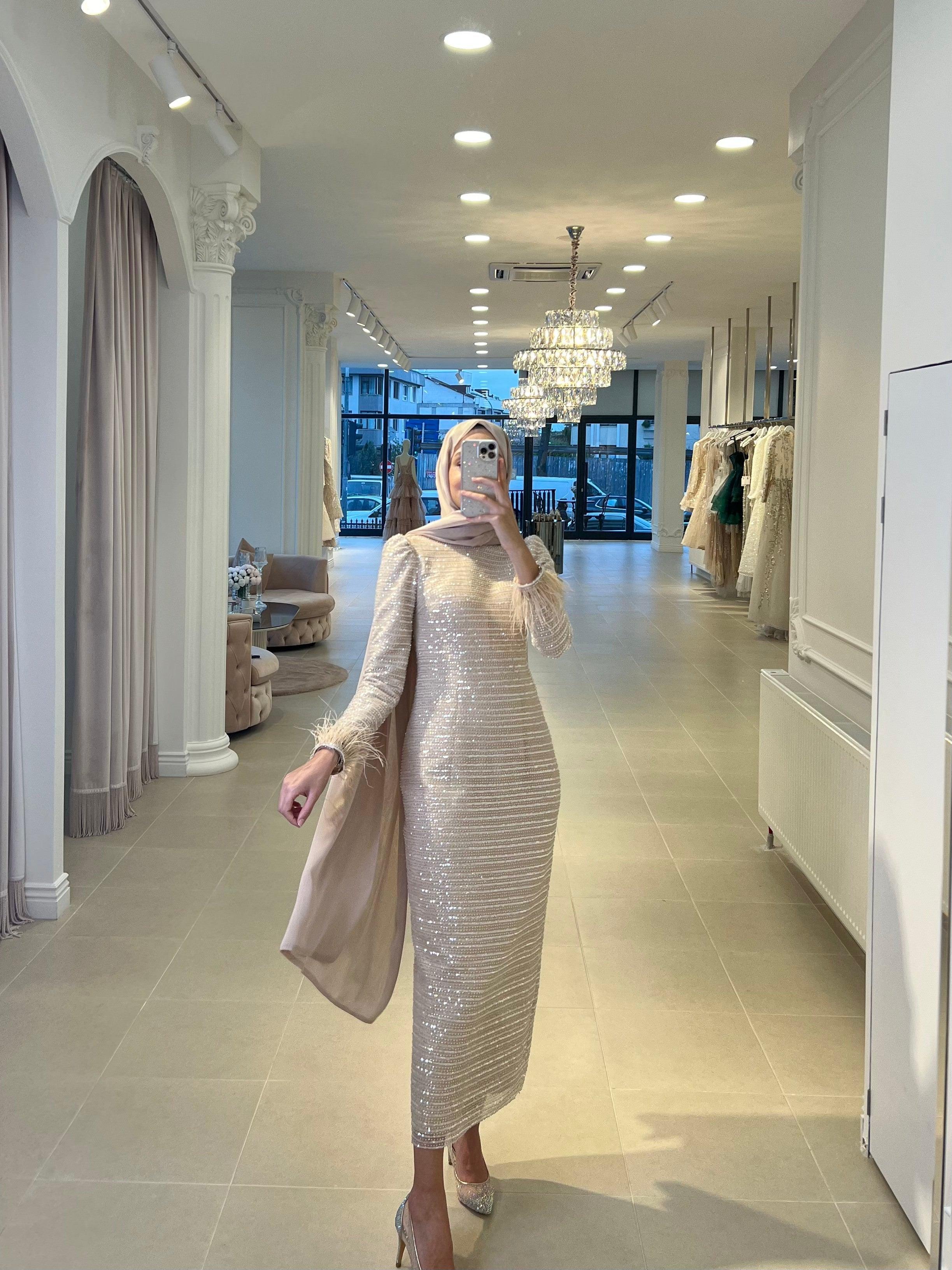 Harper Özel Dikim Kalem Elbise - MyRentalDress