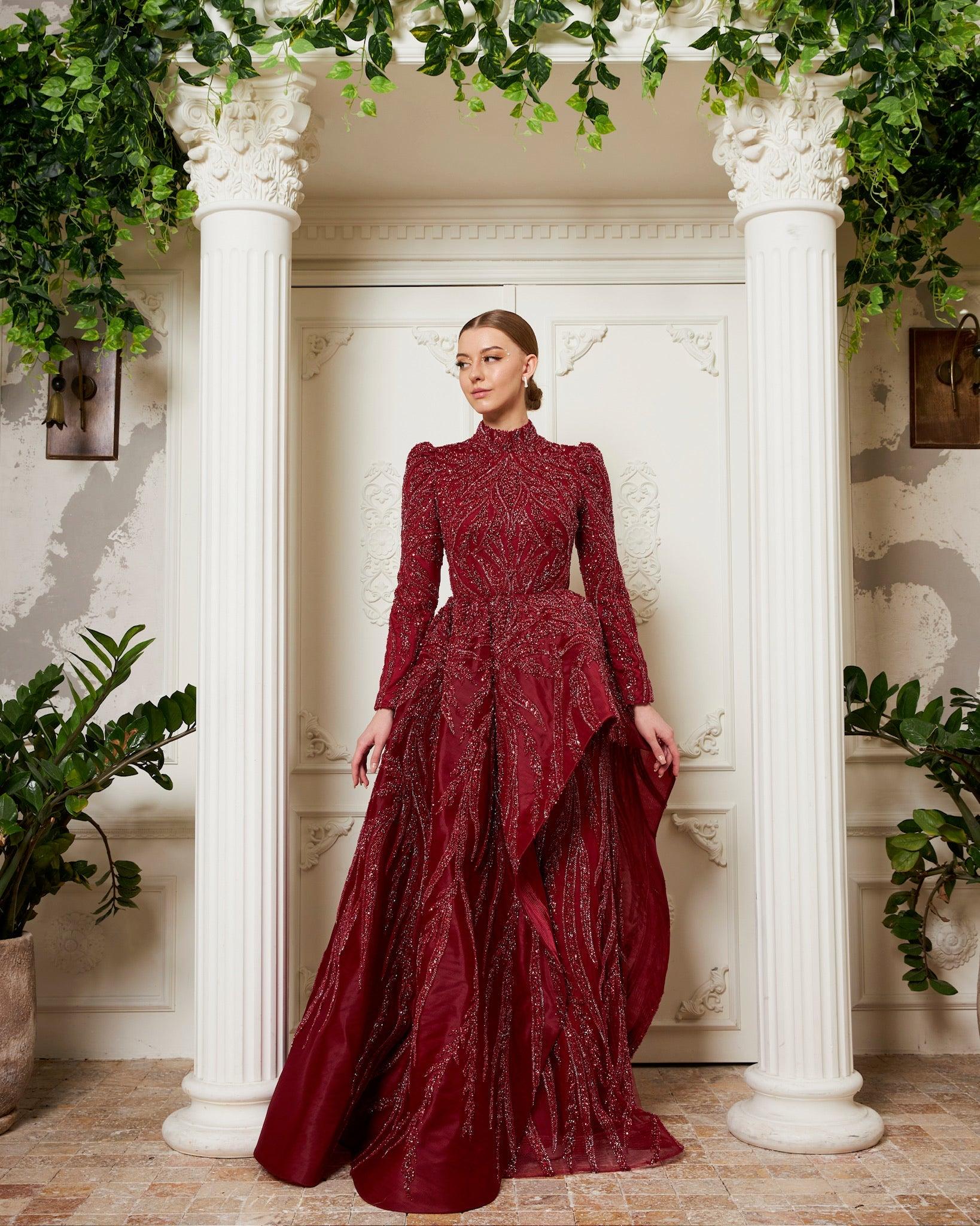 Lena Kuyruklu Elbise - MyRentalDress