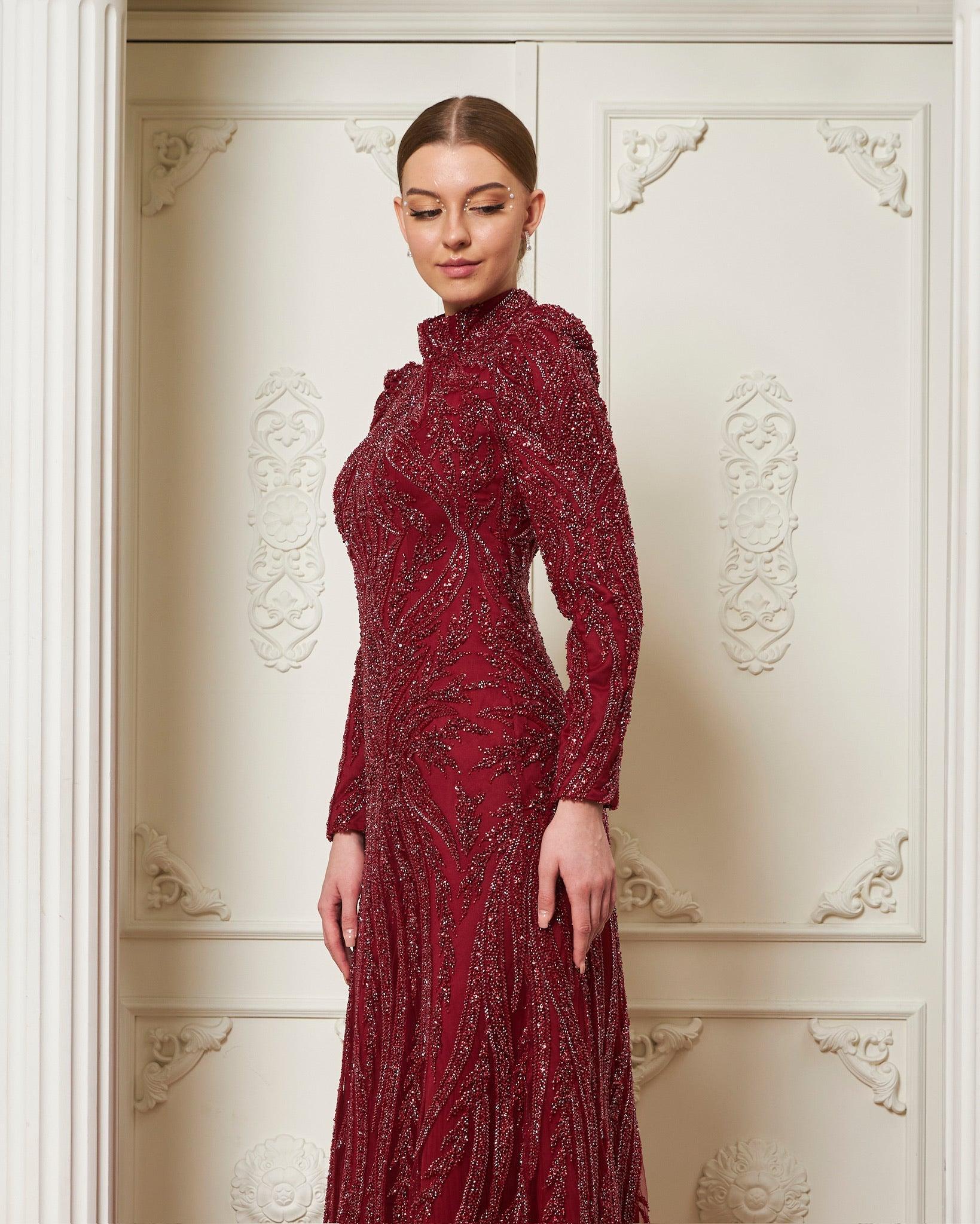 Lena Kuyruklu Elbise - MyRentalDress