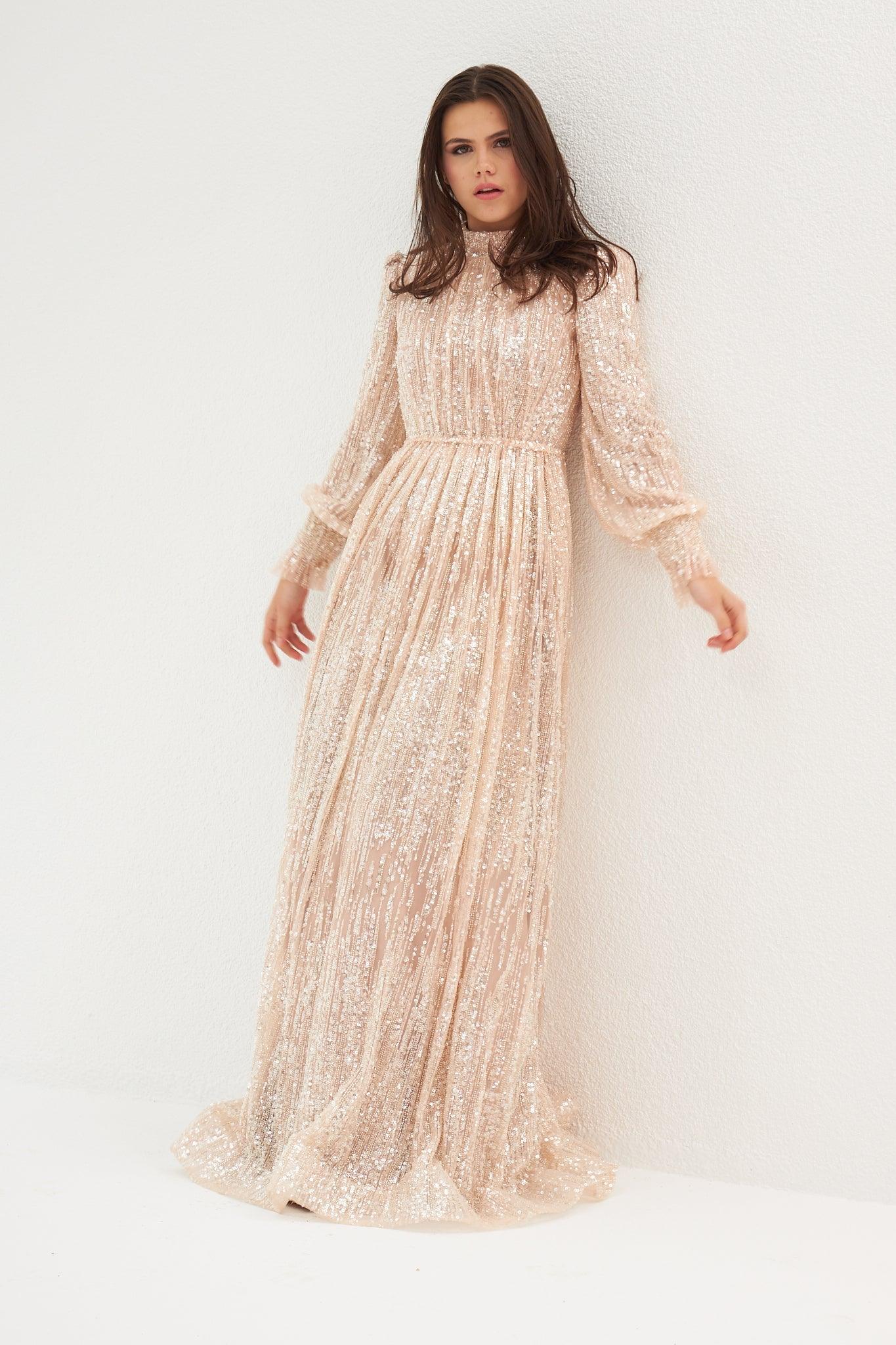 Light İşlemeli Elbise - MyRentalDress