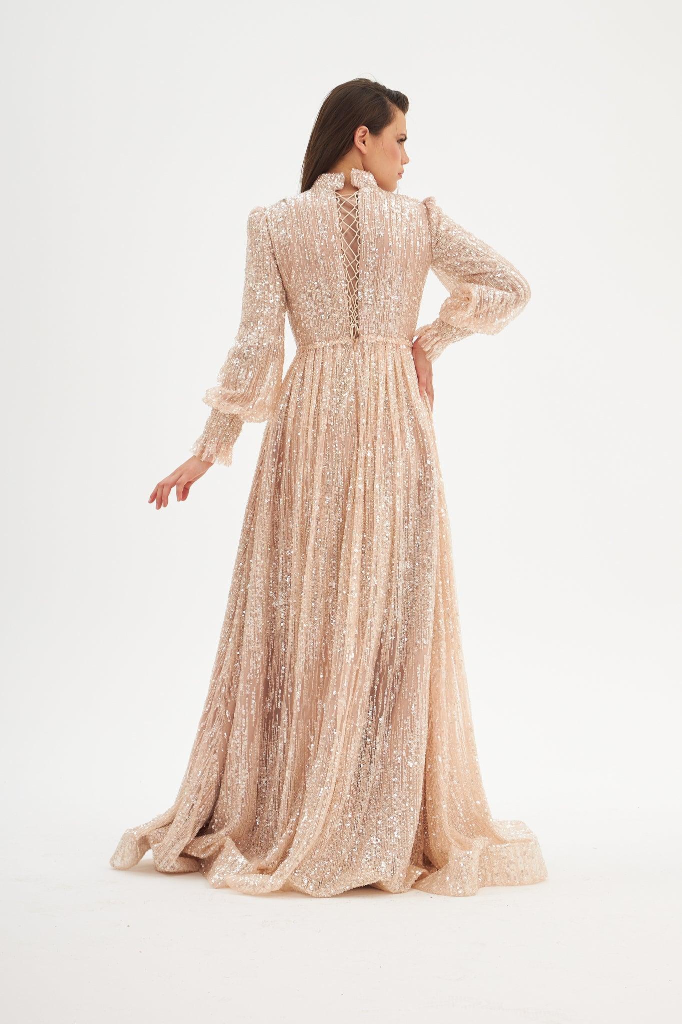 Light İşlemeli Elbise - MyRentalDress