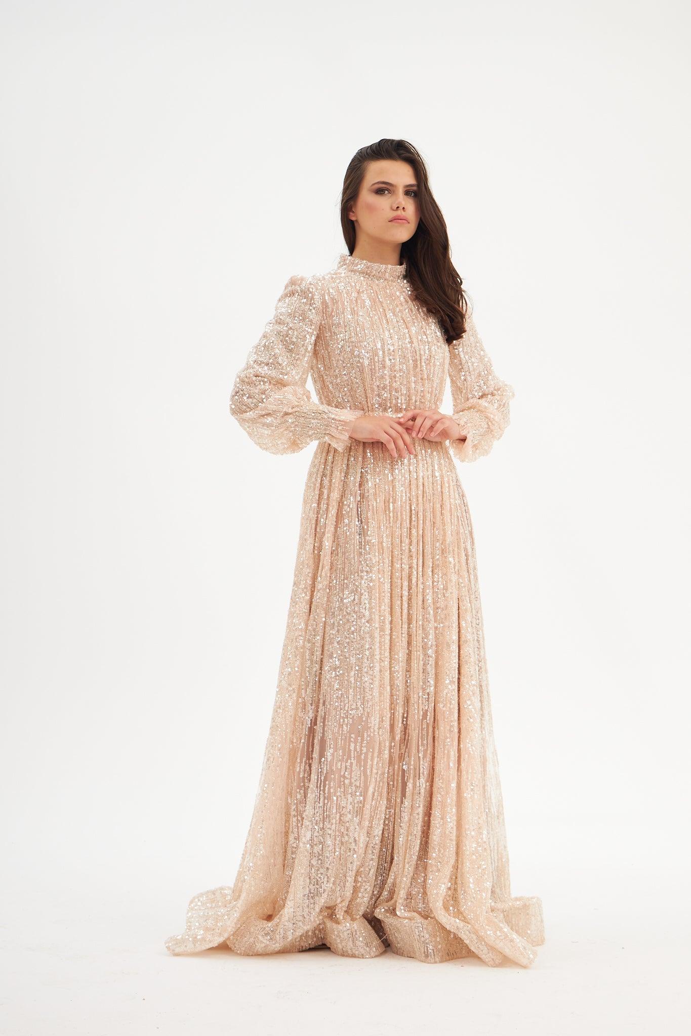 Light İşlemeli Elbise - MyRentalDress