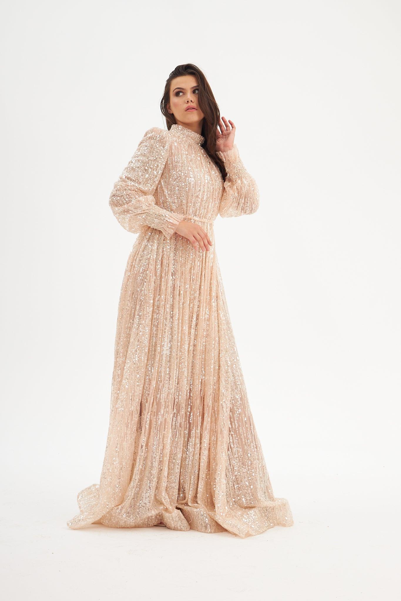 Light İşlemeli Elbise - MyRentalDress
