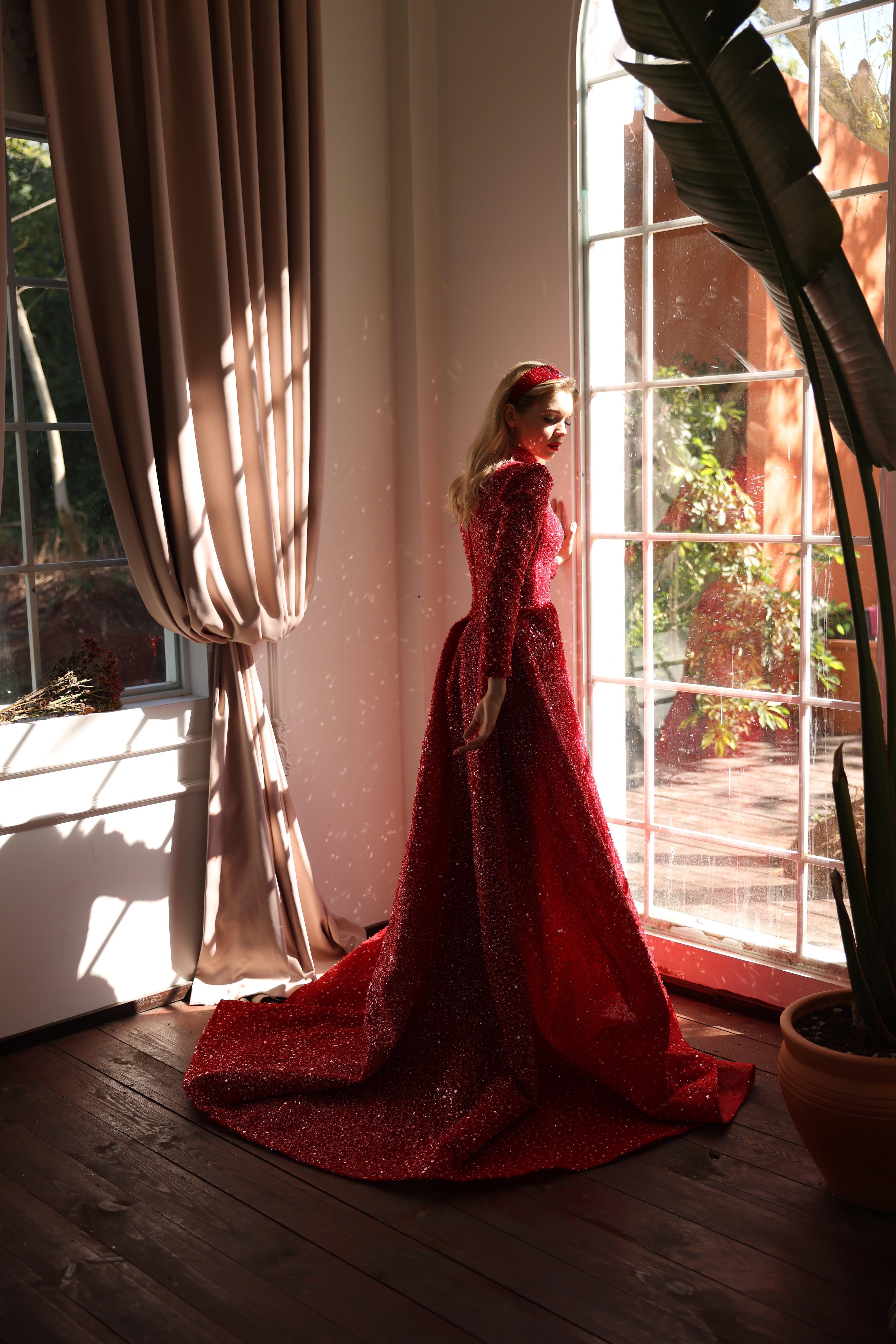 Margaret Kuyruklu Elbise - MyRentalDress