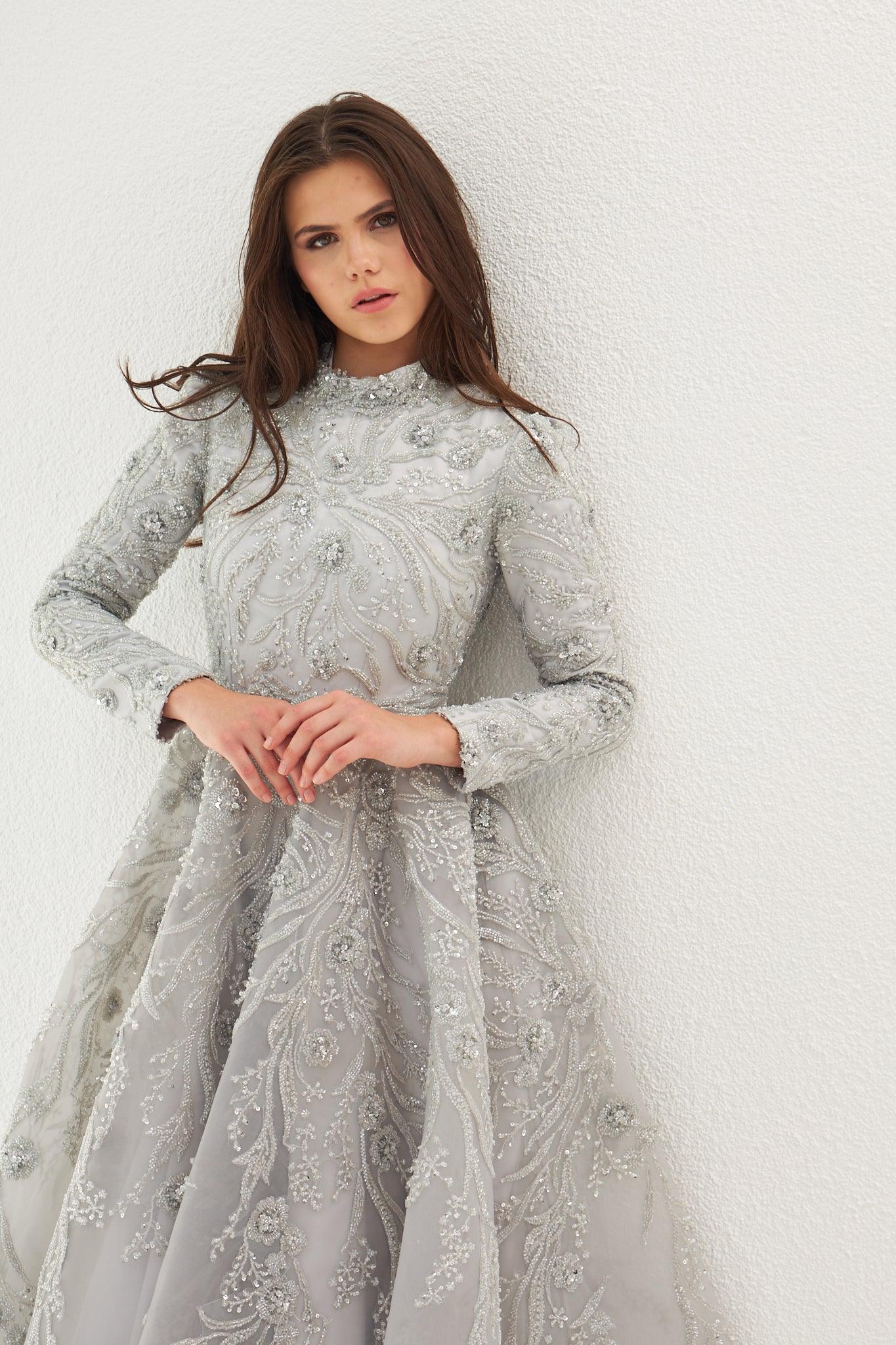 Moon İşlemeli Elbise - MyRentalDress