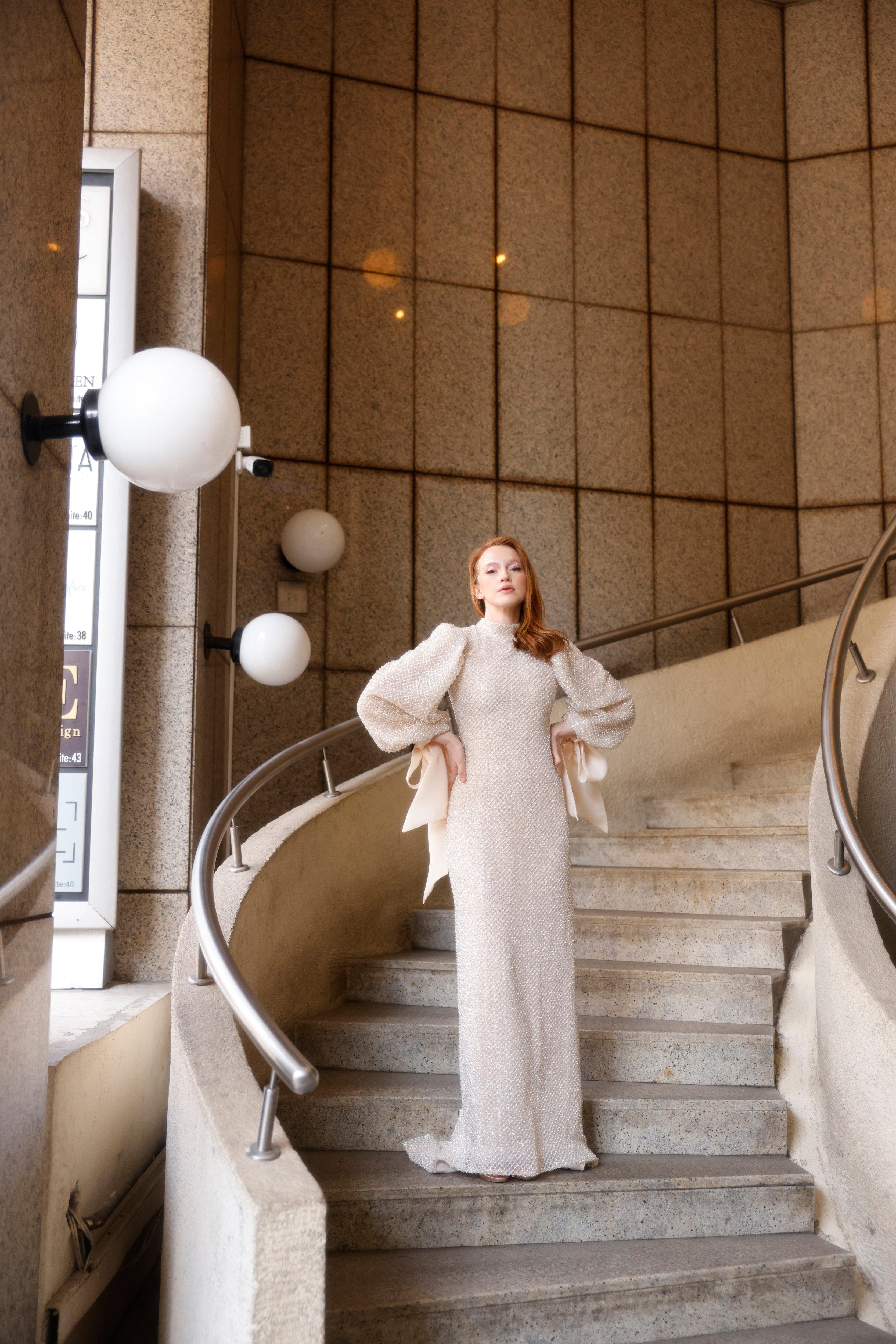 Pamela Kol Detaylı Elbise - MyRentalDress