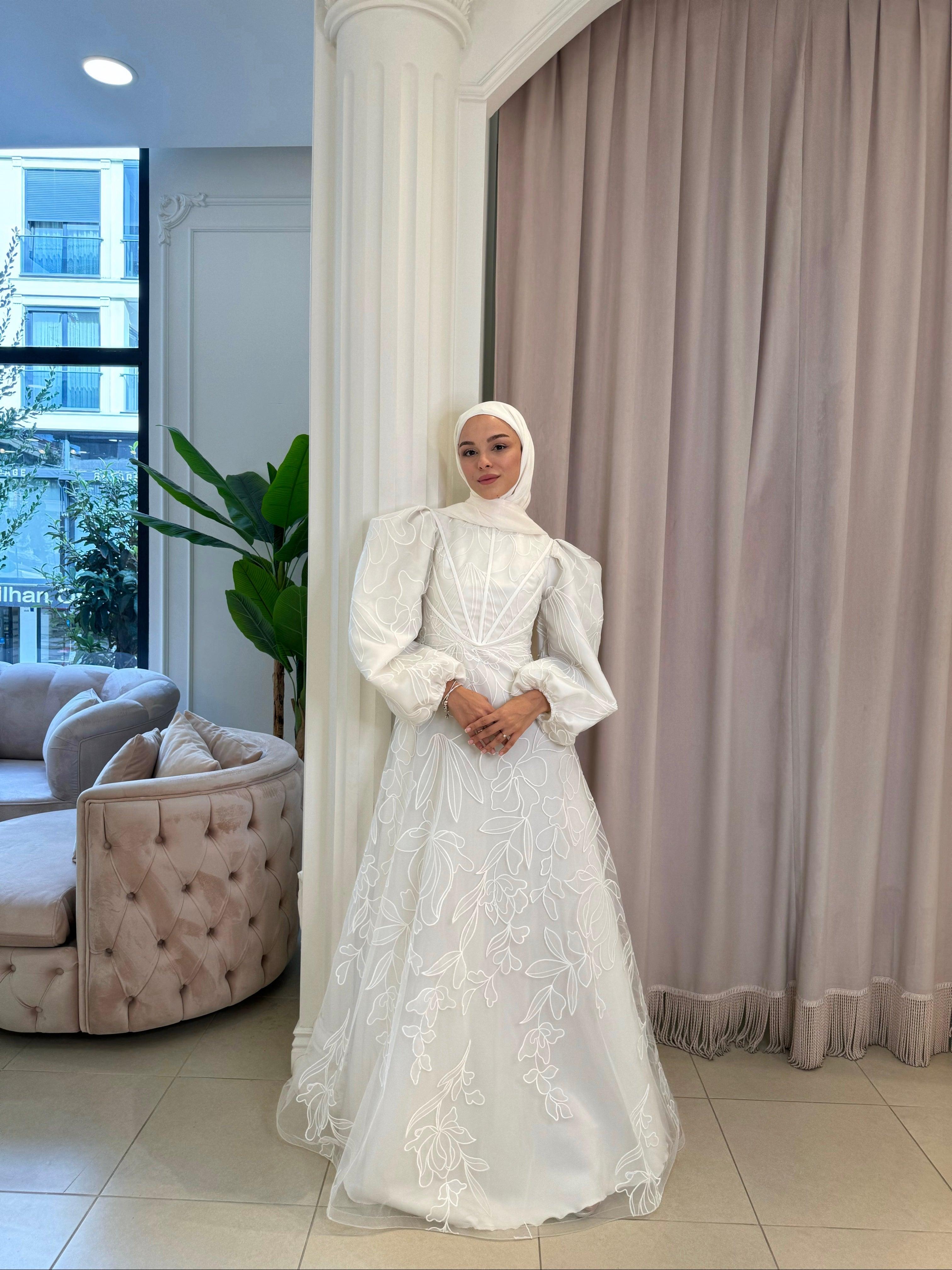 Pearl Beyaz Elbise - MyRentalDress