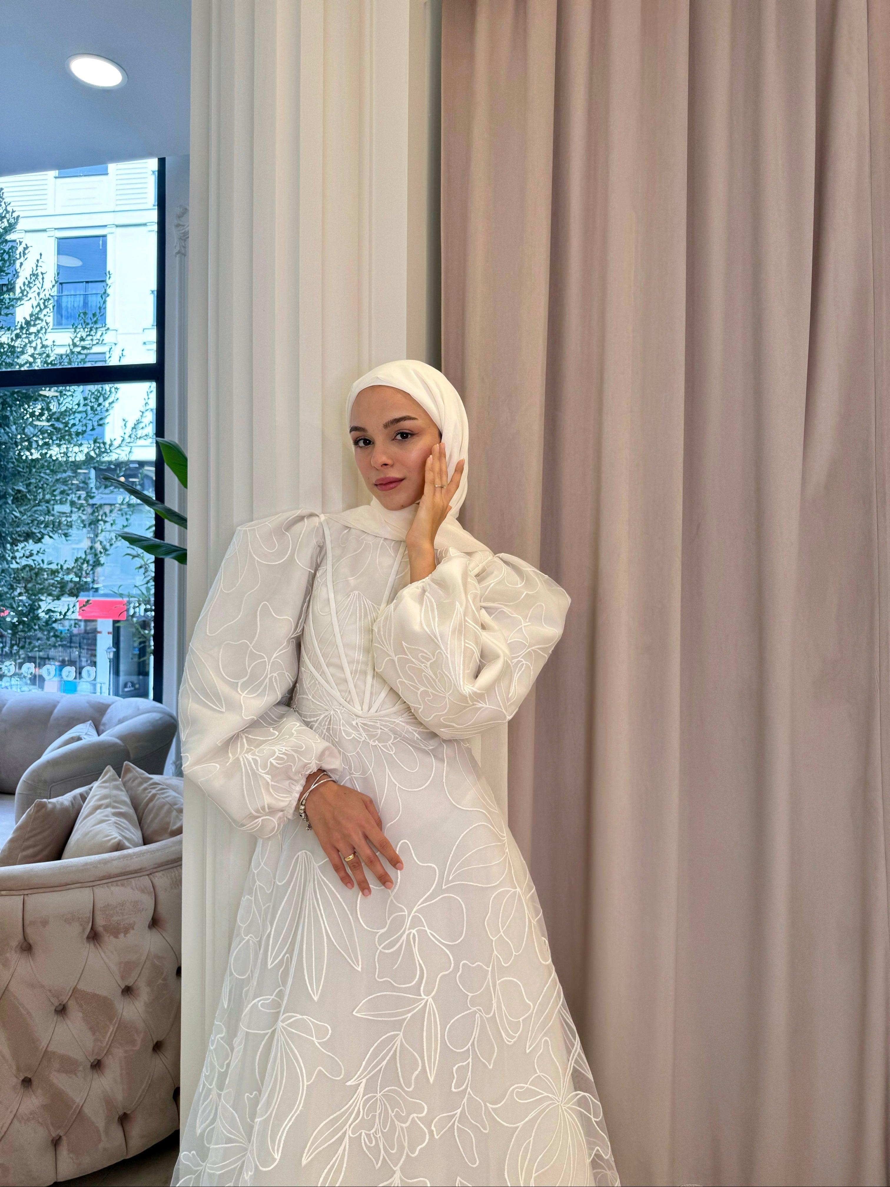 Pearl Beyaz Elbise - MyRentalDress