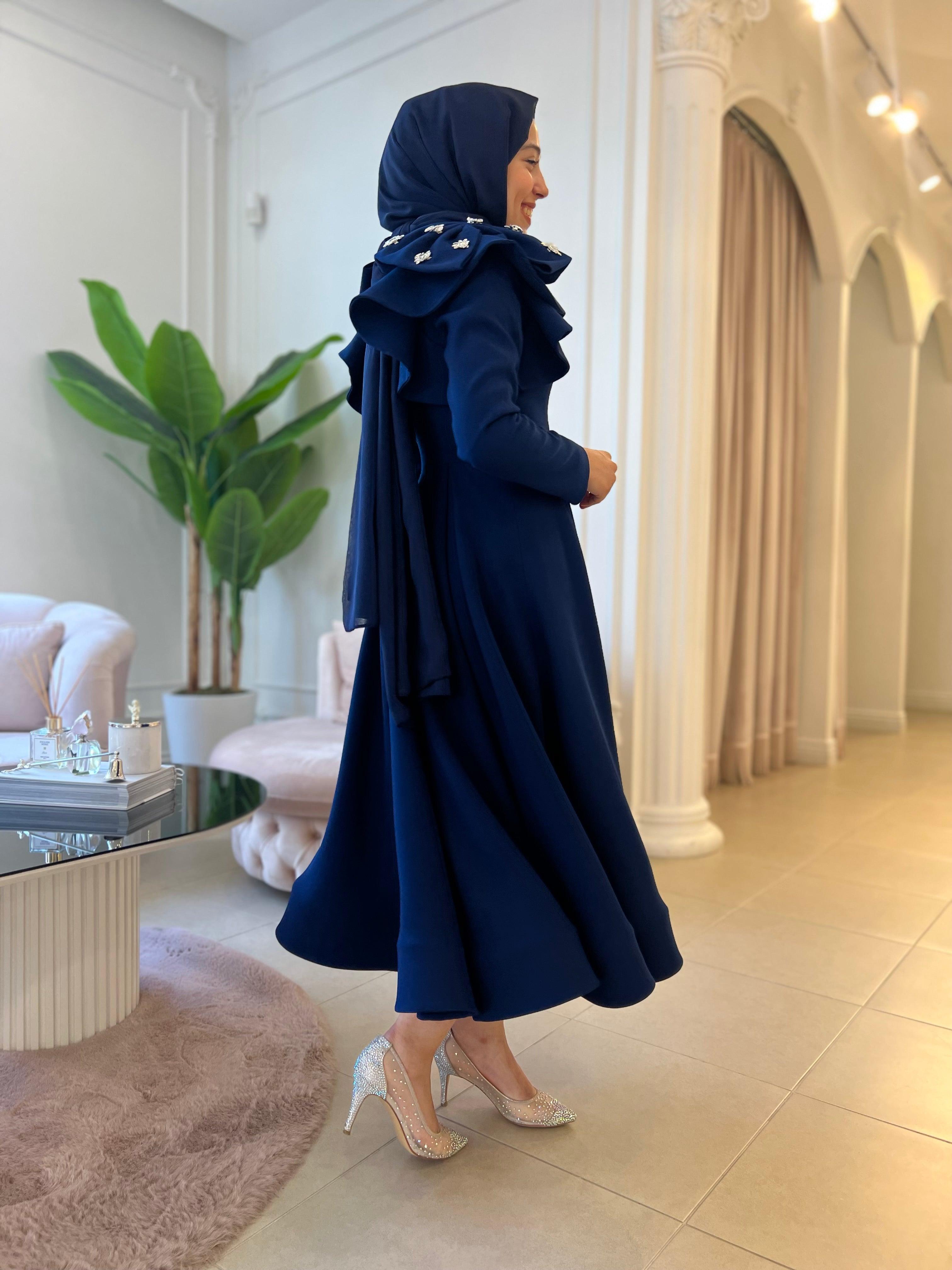 Spring Özel Dikim Taşlı Elbise - MyRentalDress
