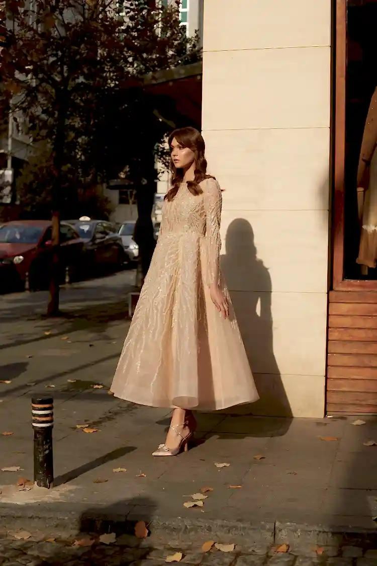 Twinkle İşlemeli Elbise - MyRentalDress