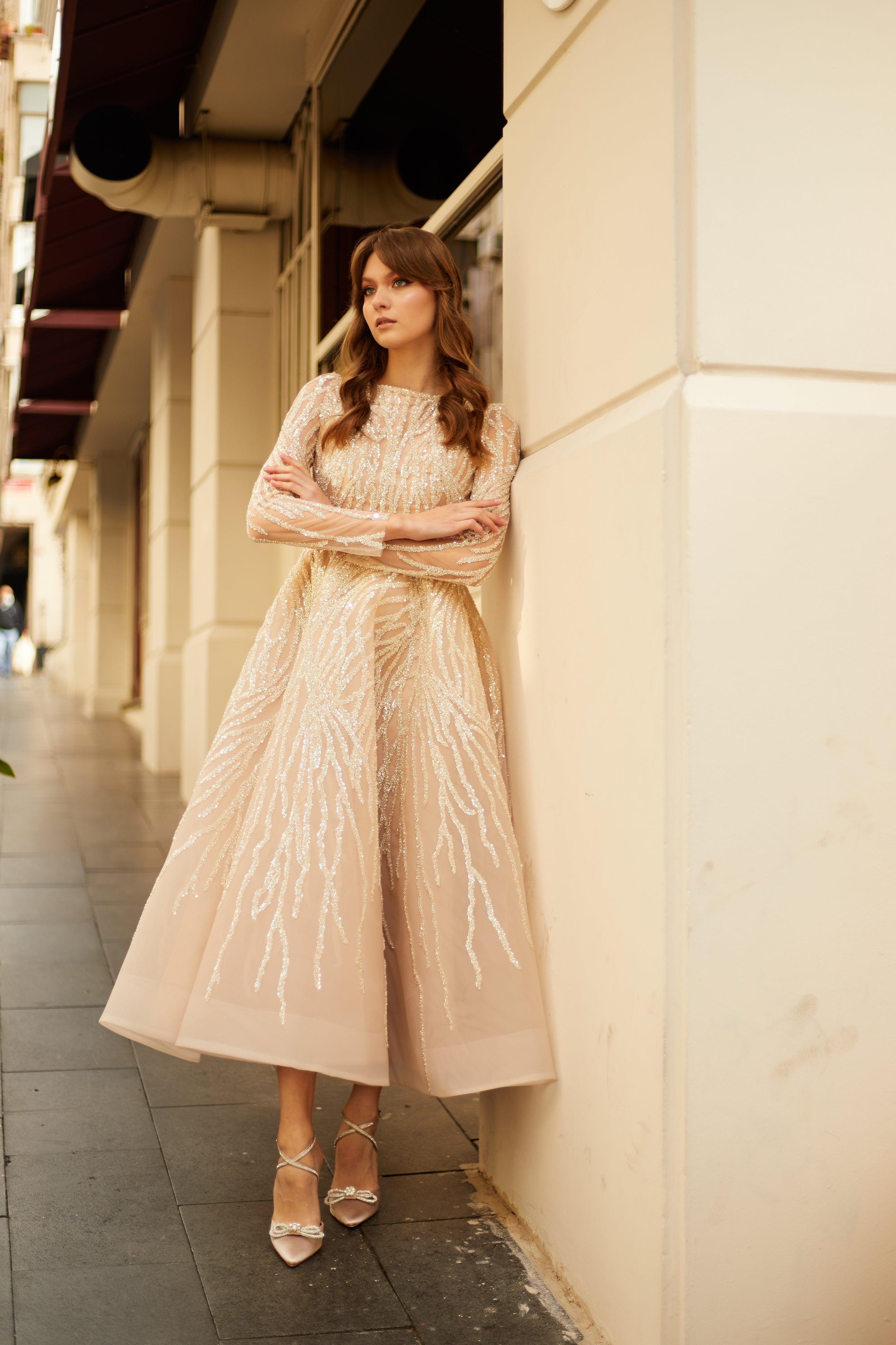 Twinkle İşlemeli Elbise - MyRentalDress